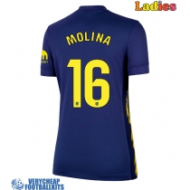 Atletico Madrid Nahuel Molina #16 Replica Away Shirt Ladies 2025-26 Short Sleeve